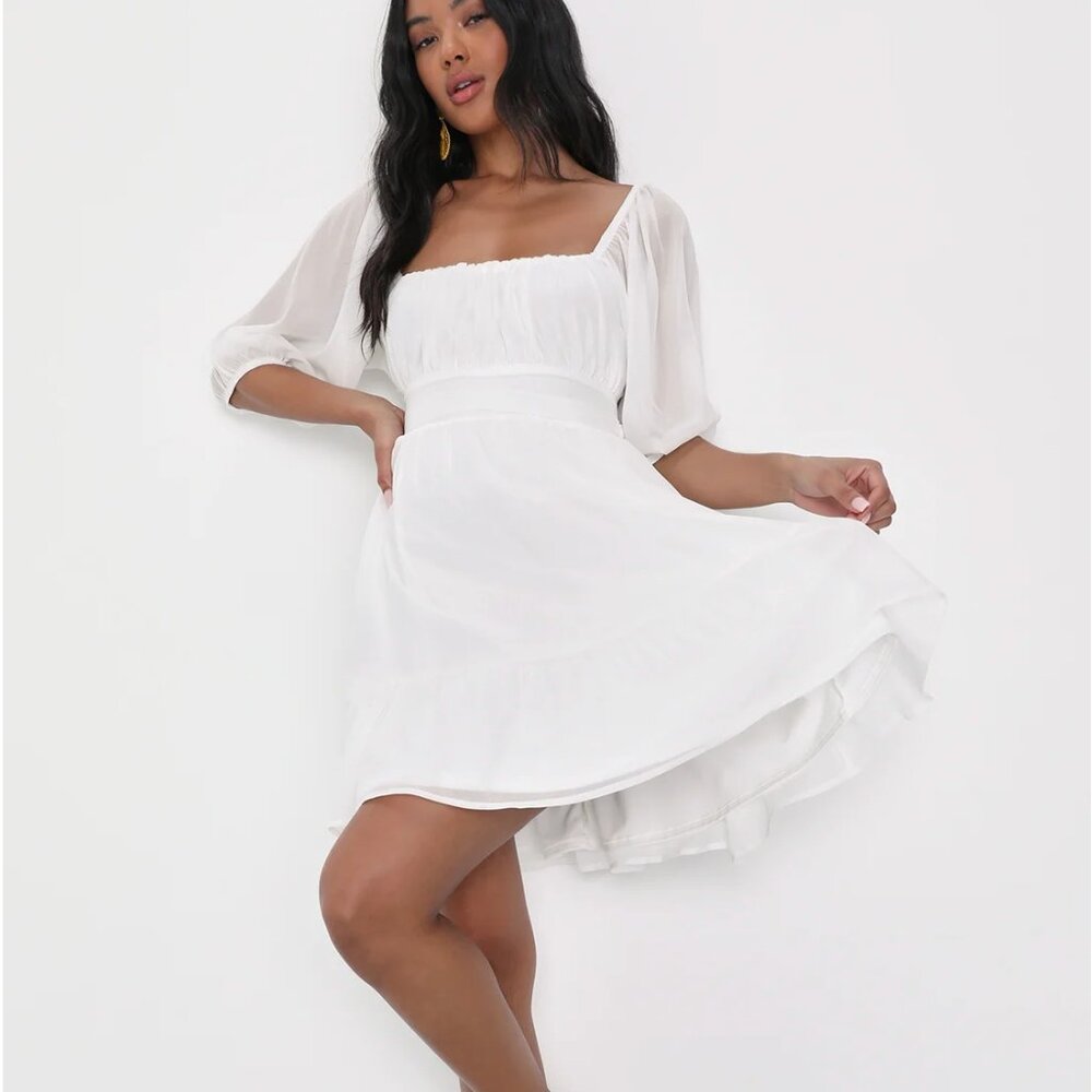 Lulus | Chiffon Mini Dress